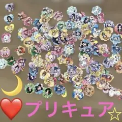 プリキュア多様キャラクターシールセット 透明ケース付き