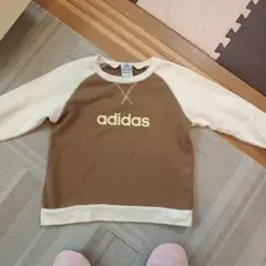 adidas ラグランスリーブ トレーナー 140