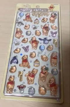 【正規品】くまのプーさん ボンボンドロップシール