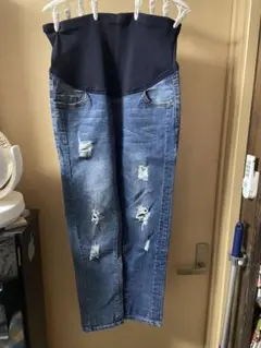 マタニティデニムパンツ M
