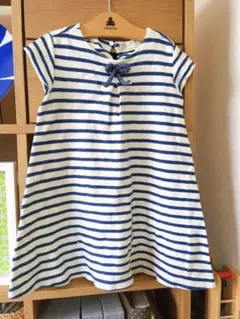 ZARA Girls ボーダーワンピ　120cm
