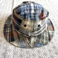 【サイズXL】NEW ERAニューエラ バケットハット マドラスチェック