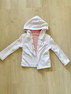 ラルフローレン パーカー 羽織 ボーダー ピンク 80