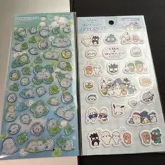 正規品 キャンディグリッターステッカー シマエナガしろたん はぴだんぶい