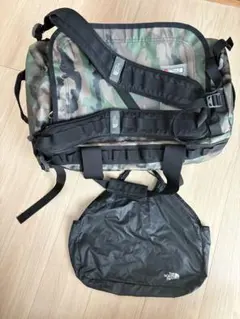 ノースフェイス　ダッフルバッグ カモフラ 迷彩　s\p