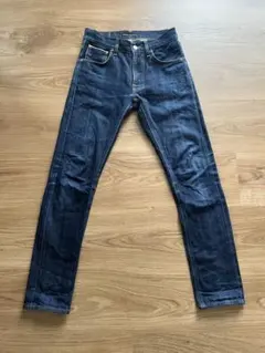 NUDIE JEANS LEAN DEANセルビッチ デニム W28L32 赤耳