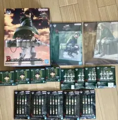即発送)一番くじ　進撃の巨人　獣の巨人は俺が仕留める　16点セット　フィギュア