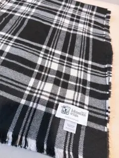 Johnstons of Elgin カシミアチェックマフラー