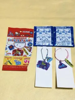 サンリオキャラクターズじゃらじゃらキーホルダーはーとキャンディ　マイメロディ2種