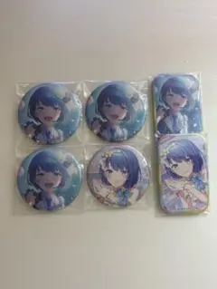 プロジェクトセカイ 桐谷遥 グリッター缶バッジ 18b 25点 - メルカリ