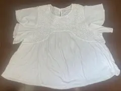 l'atelier du savon 刺繍　切替 半袖プルオーバーのサムネイル
