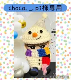 choco._.pi様専用 雪だるまセット、ニット帽、サマーハット