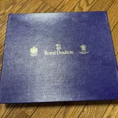 Royal Doulton 花柄皿 ギフトボックス付き
