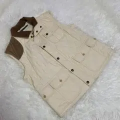 ベスト コーデュロイ