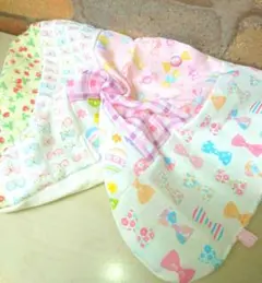 専用❤みかん＊１点もの❤超ふわっとろ⭐雲のガーゼ＊８重ガーゼ☆ちびフェイスタオル