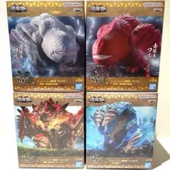 4個 モンスターハンター 鎮座獣 フィギュア プライズ まとめ売り モンハン