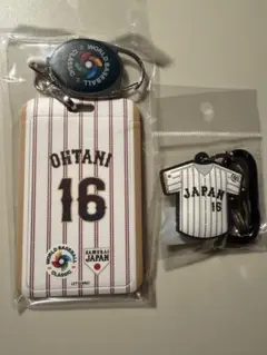 ユニフォーム型キーチェーン　パスケースセット　WBC 2026