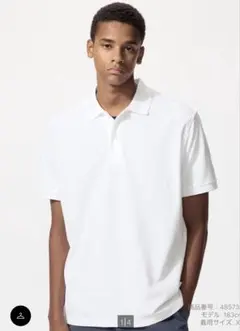 ユニクロ ドライカノコポロシャツ