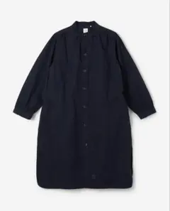 ORCIVAL コットンツイル ギャザーロングシャツ