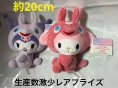 新品未使用2種コンプセット RODY×サンリオぬいぐるみ クロミ・マイメロディ⑥