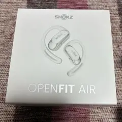 即発送 新品同様 専用ケースおまけ Shokz OpenFit Air 白のサムネイル