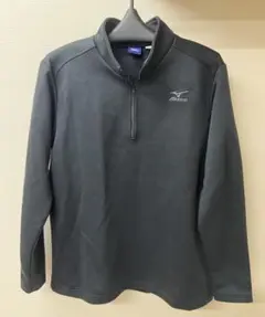 Mizuno ハーフジップ ブラック XL