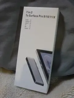 新品 7in2 to surface Pro 9/10/11/X USB-Cハブ