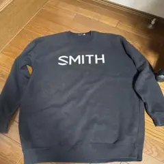 SMITH ブラック トレーナー XL