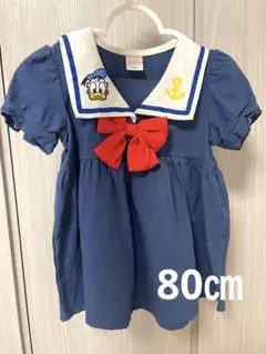 【新品・未使用】futafuta ドナルド　セーラーワンピースのサムネイル