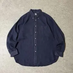 フィナモレ リネン100% ドレスシャツ ホリゾンタルカラー イタリア製