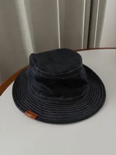 harapeco DENIM HAT ブルー デニムハット Eve - メルカリ