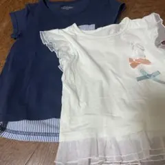 匿名配送　キッズ　女の子　半袖　２点　まとめセット
