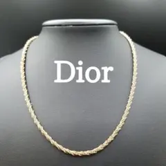 美品 ChristianDior ゴールド 喜平 ネックレス CDロゴ 刻印 - メルカリ