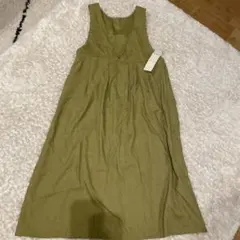 コーデュロイＶネックジャンパースカート