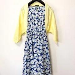 ホールマーク ワンピース 花柄 デイジー柄 150