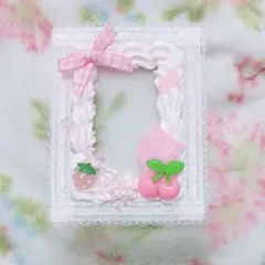 トレカケース ホイップデコ ピンク 量産型 平成女児