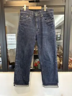70s リーバイス 505 66前期 シングル 耳付きヴィンテージ デニム