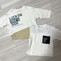 ブランシェス ロンT 綿素材 90 2枚セット