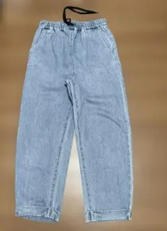 レディース デニムパンツ ウエストゴム　Mサイズのサムネイル