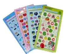 たまごっち ボンボンドロップ 3Dシール 立体シール 4種セット