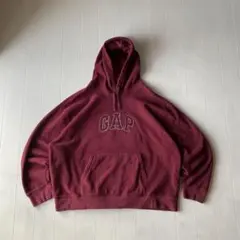 00's OLD GAP fleece pullover hoodie