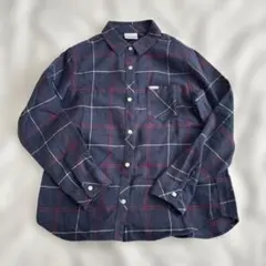 Columbia チェック柄 長袖シャツ