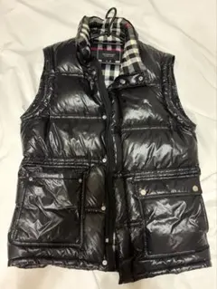 美品✨バーバリーブラックレーベル ダウンジャケット ノバチェック 肉厚のサムネイル