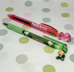【ご当地限定品ほか】Hello Kitty ボールペン2本