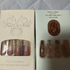 Press On Nails ネイルチップ 2点セットのサムネイル