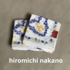 【新品】hiromichi nakano ハンカチ 2枚セット 花柄のサムネイル