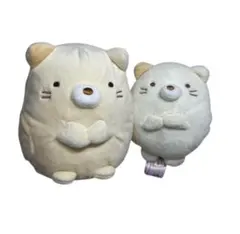 すみっコぐらし　ねこ　ぬいぐるみセット