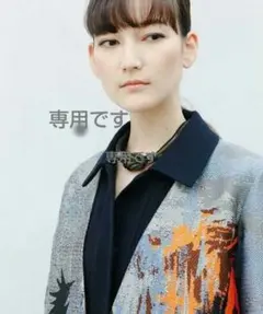 未使用★HIROKO KOSHINO★コシノ　ヒロコ　ノットデザインチョーカー