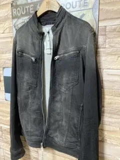 G-STAR RAW デニム ライダース ストレッチ ジャケット (秋、春)