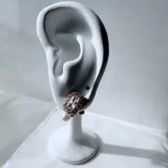 パール ジルコニア イヤリング 上品 大人可愛い 結婚式